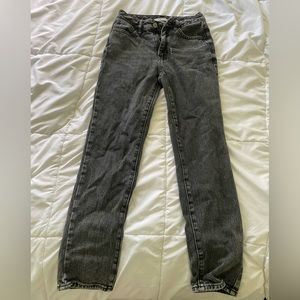 Pac-sun mom jeans black size 00